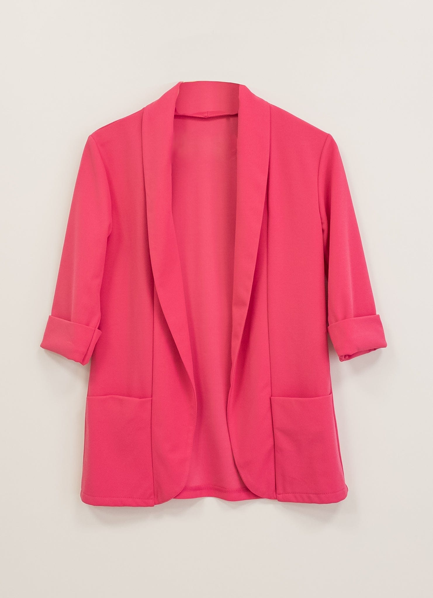 K-GUAPA Blazer fluida fucsia