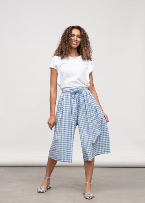 K-GUAPA Talla única Falda pantalón vichy Araya