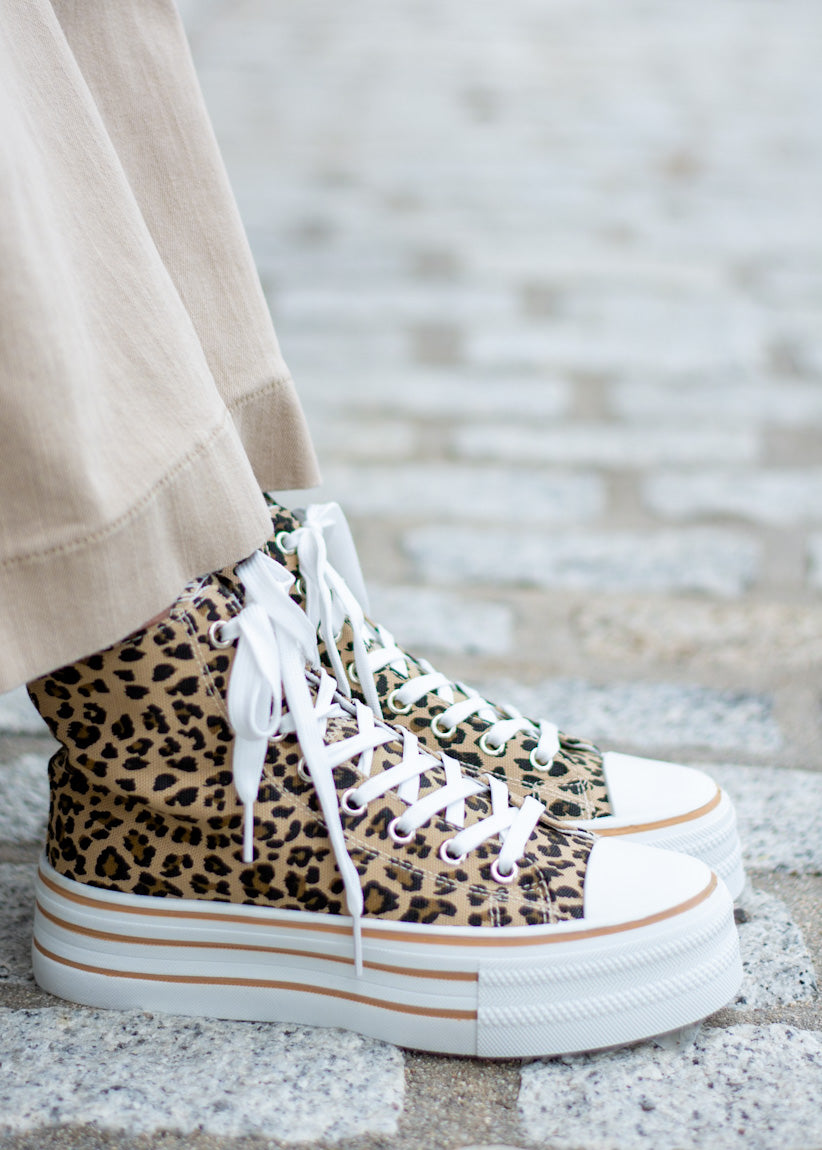 Deportivas High Leopard