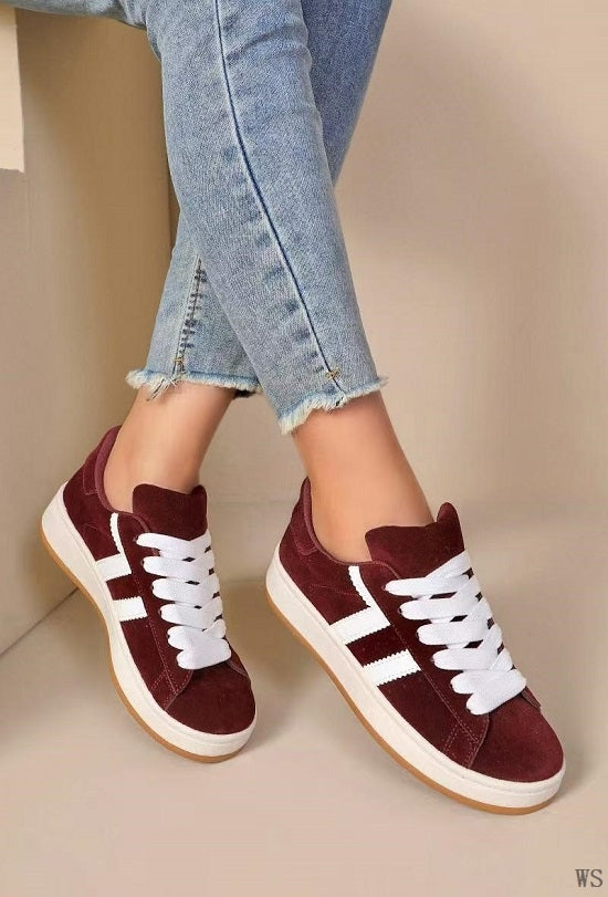 Deportivas Burgundy Cosmo