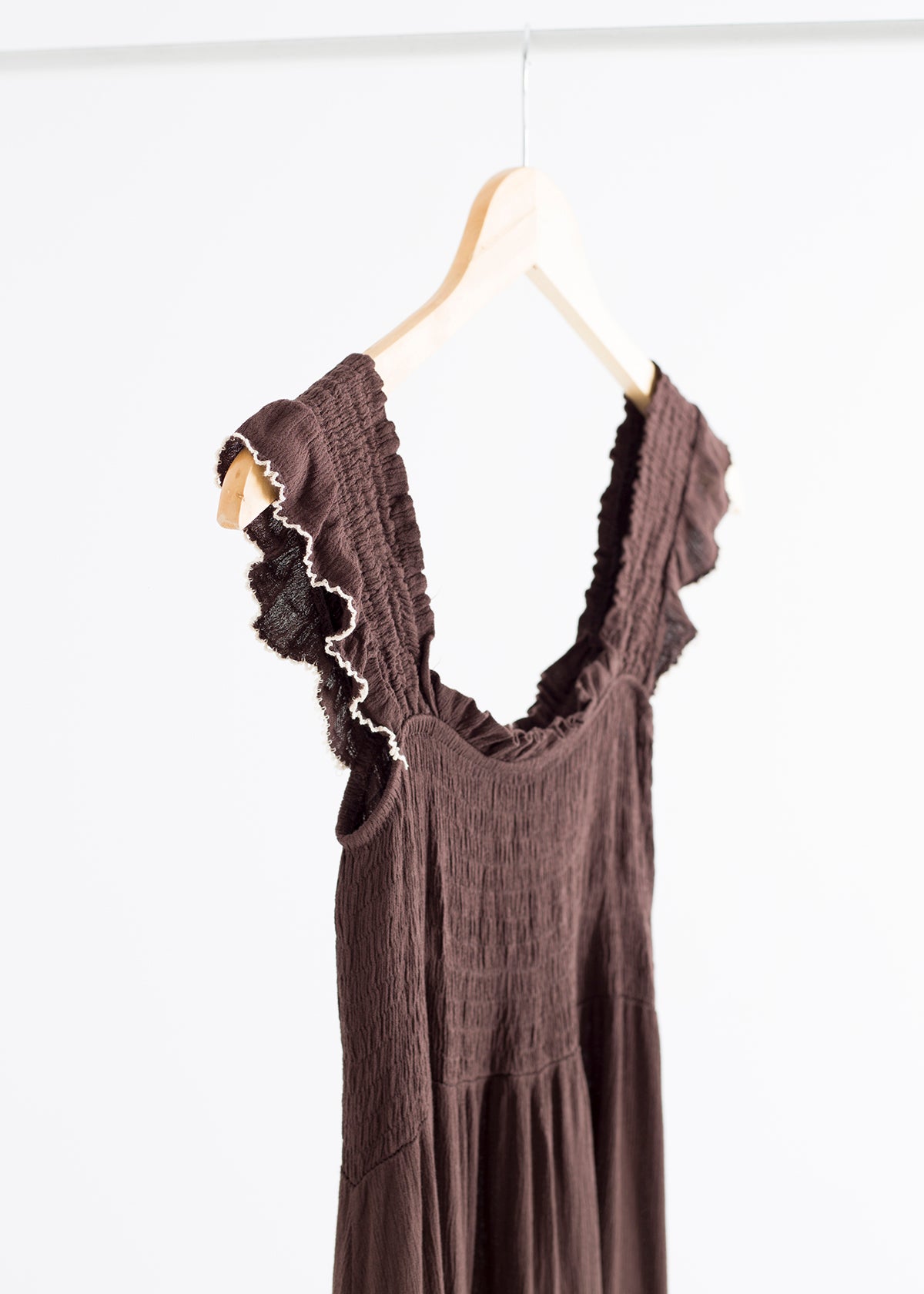 Vestido bambula Cacao Soft