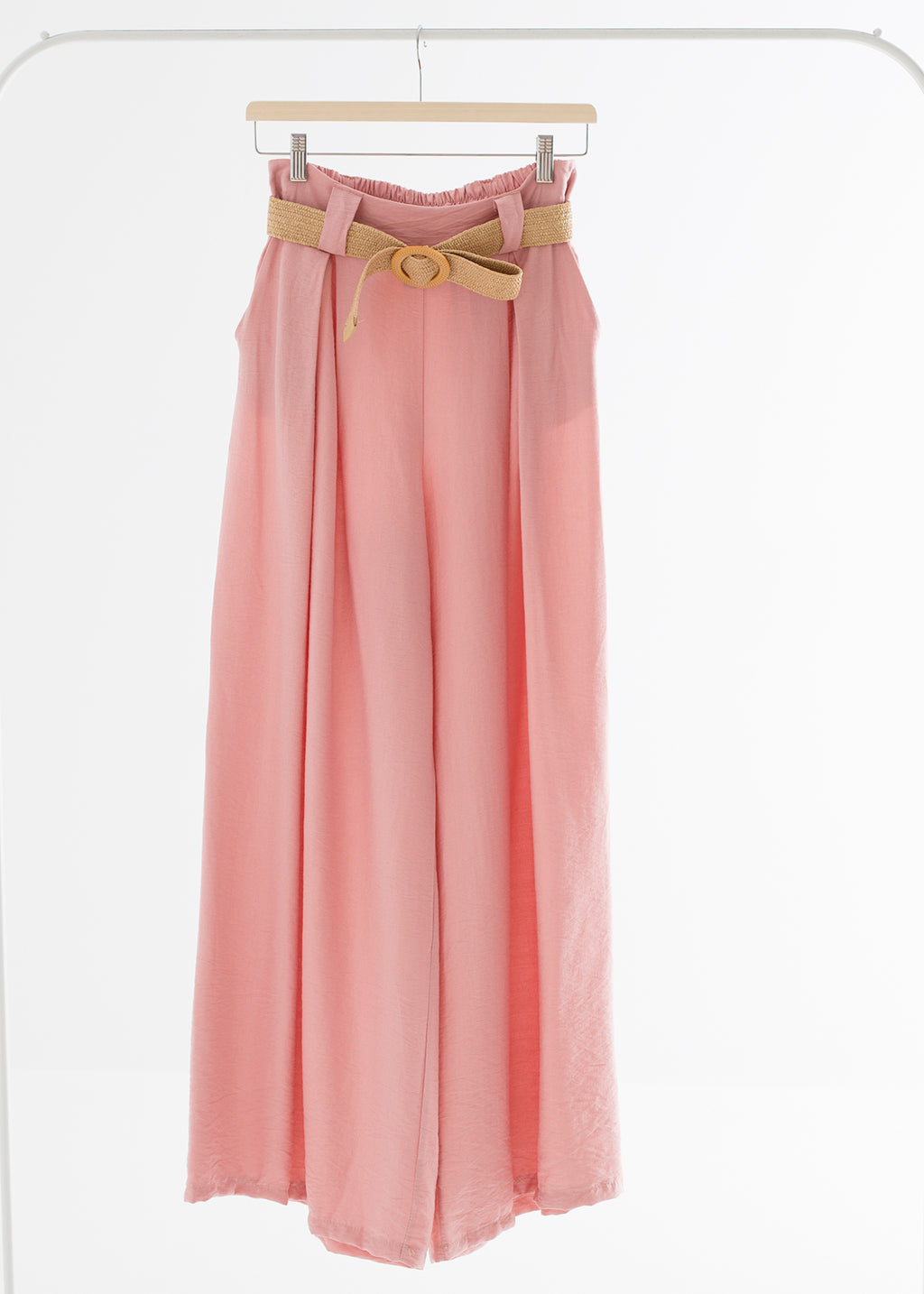 Osaka mustard fluid trousers