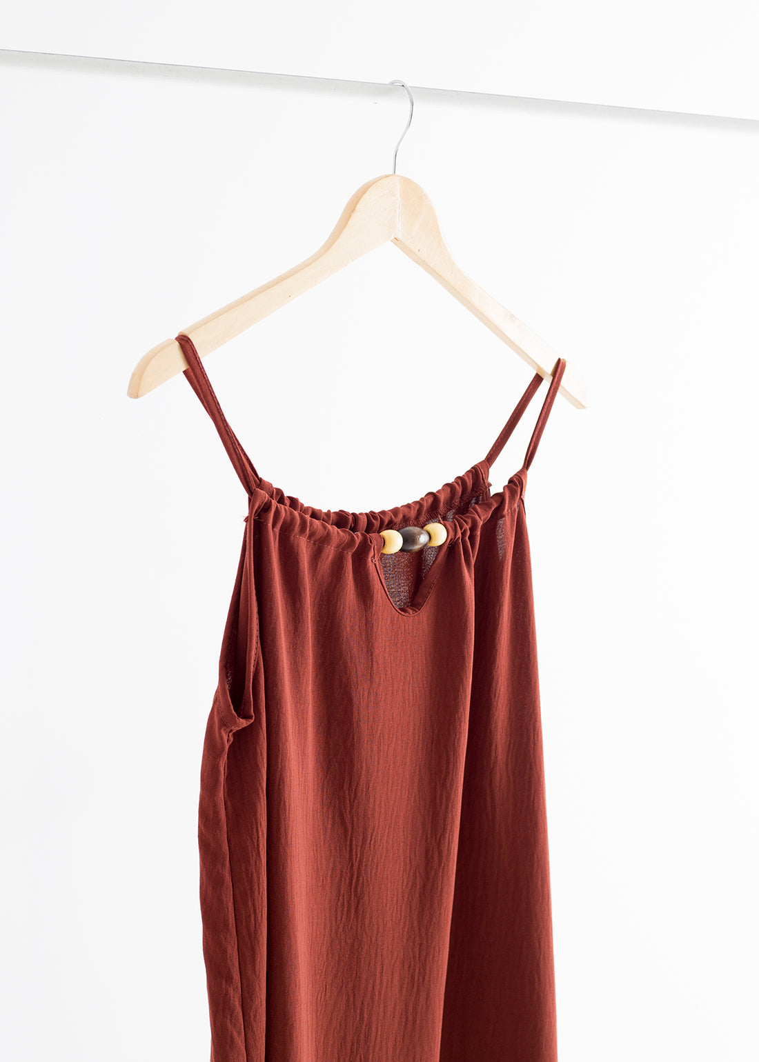 Vestido terracota Sunset