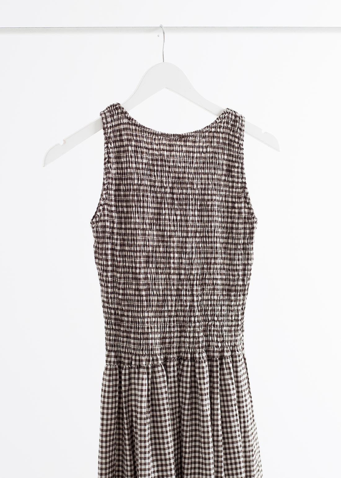 Vestido largo chocolate Amalia