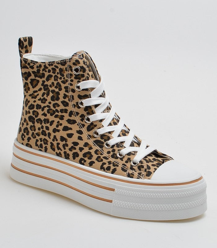 Deportivas High Leopard
