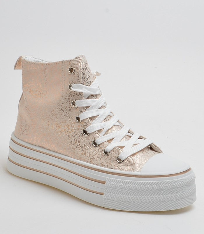 Deportivas High Metallic Shine