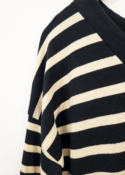 Tilo gold thread striped jersey