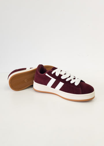 Deportivas Burgundy Cosmo