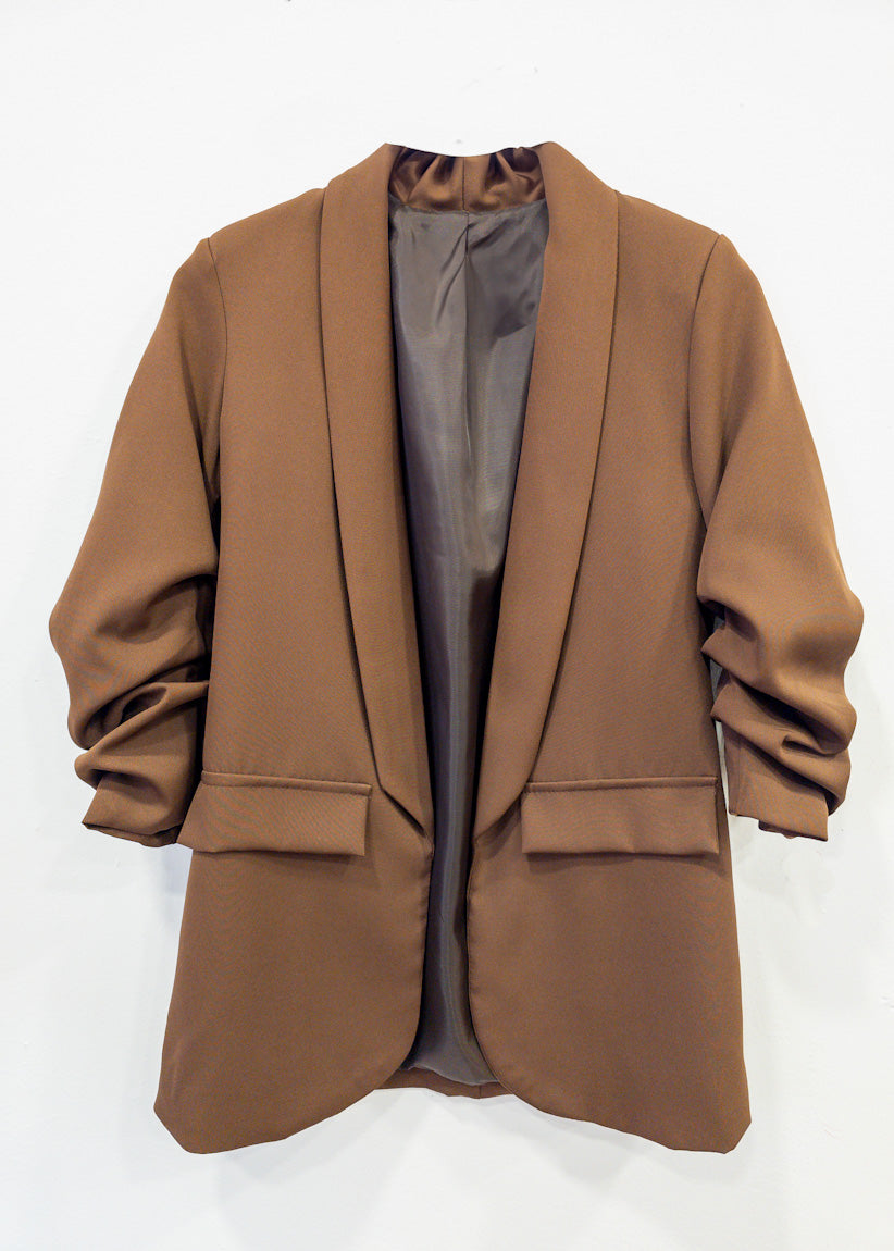 Blazer chocolate Bari