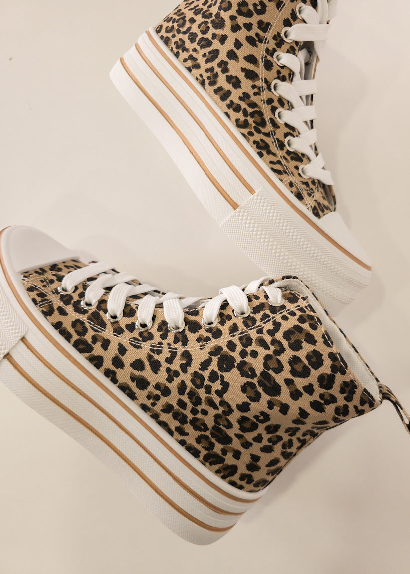 Deportivas High Leopard