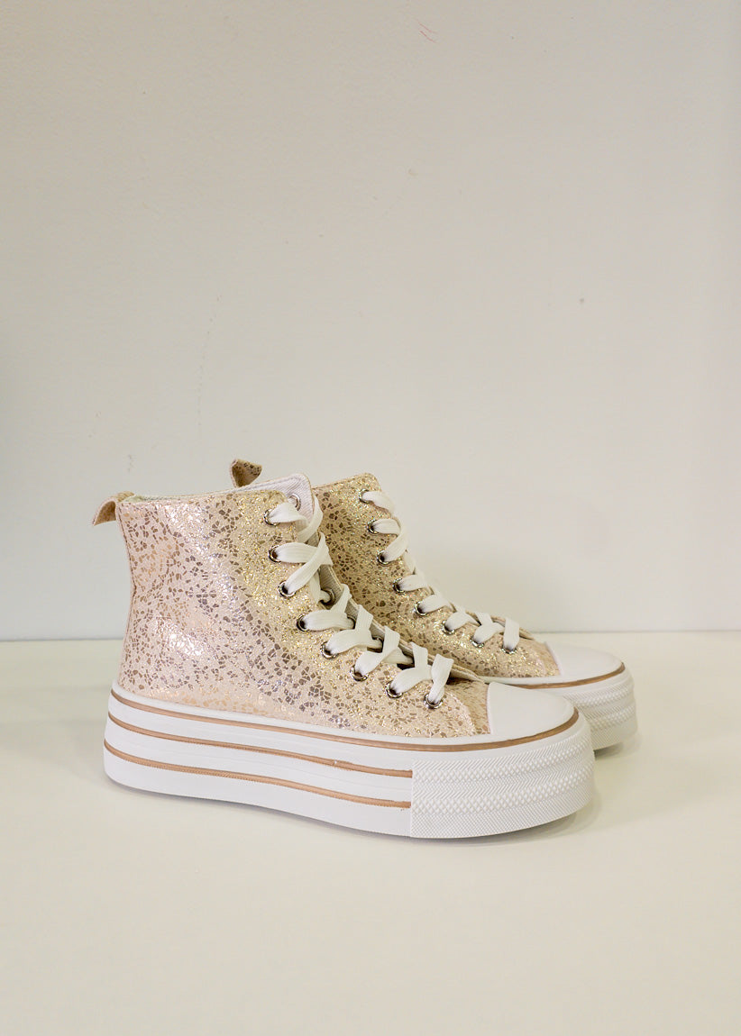 Deportivas High Metallic Shine
