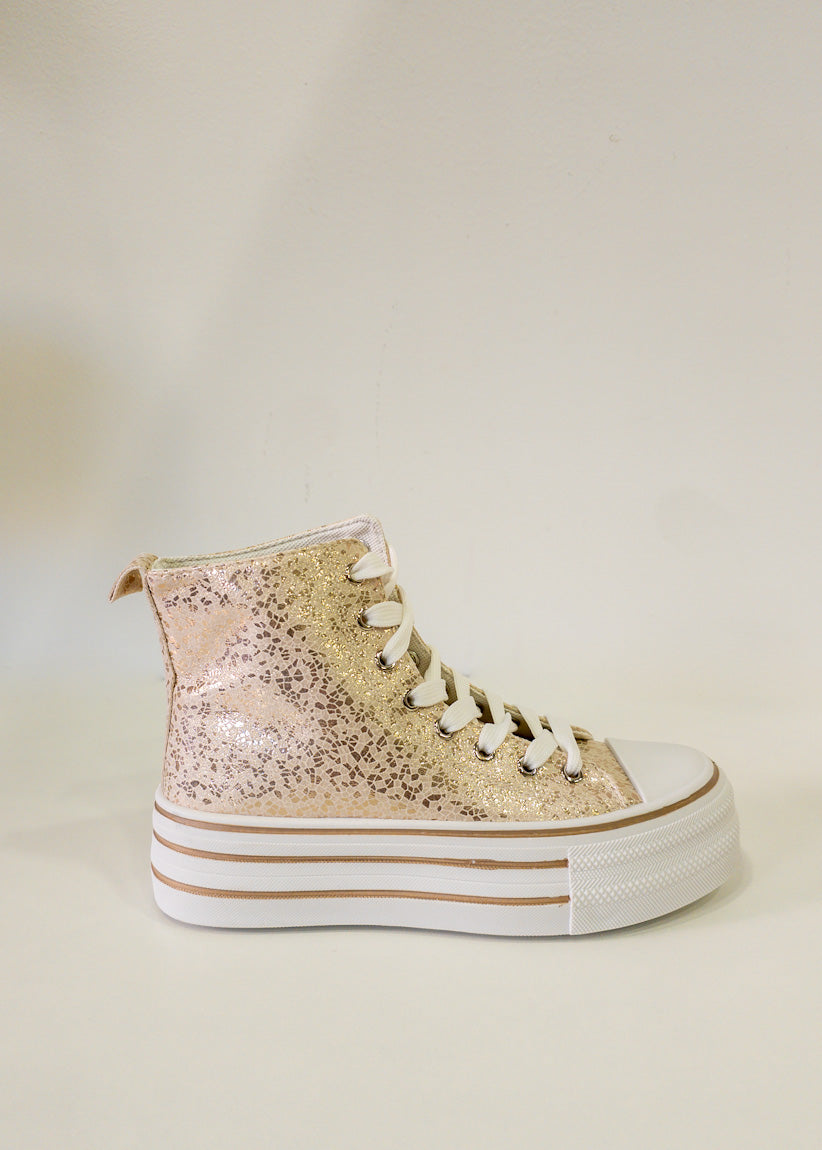 Deportivas High Metallic Shine
