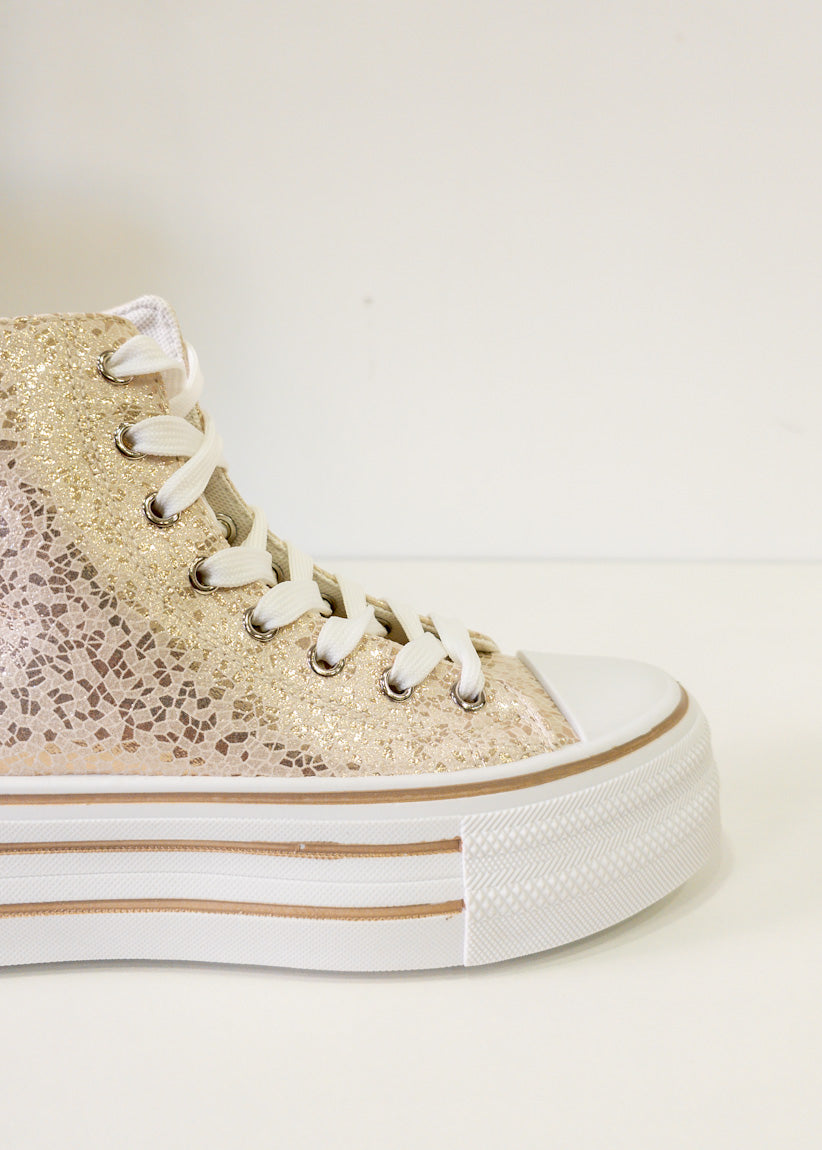 Deportivas High Metallic Shine