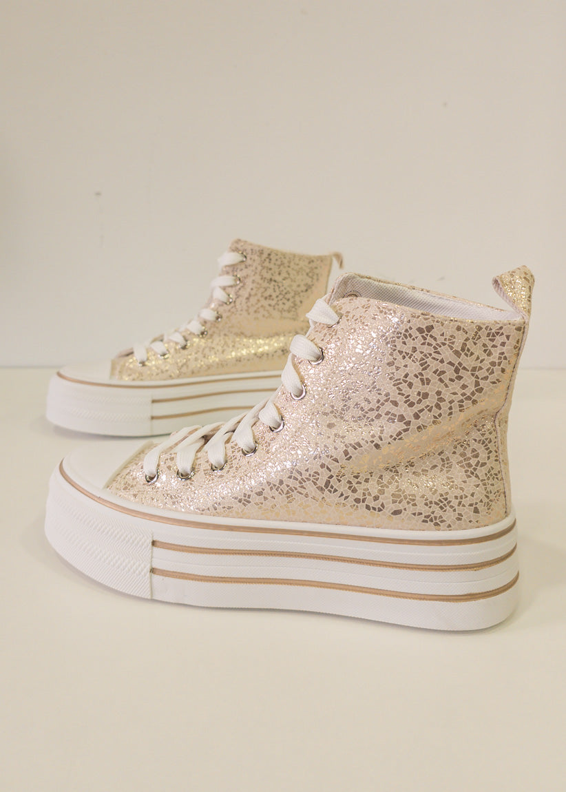 Deportivas High Metallic Shine