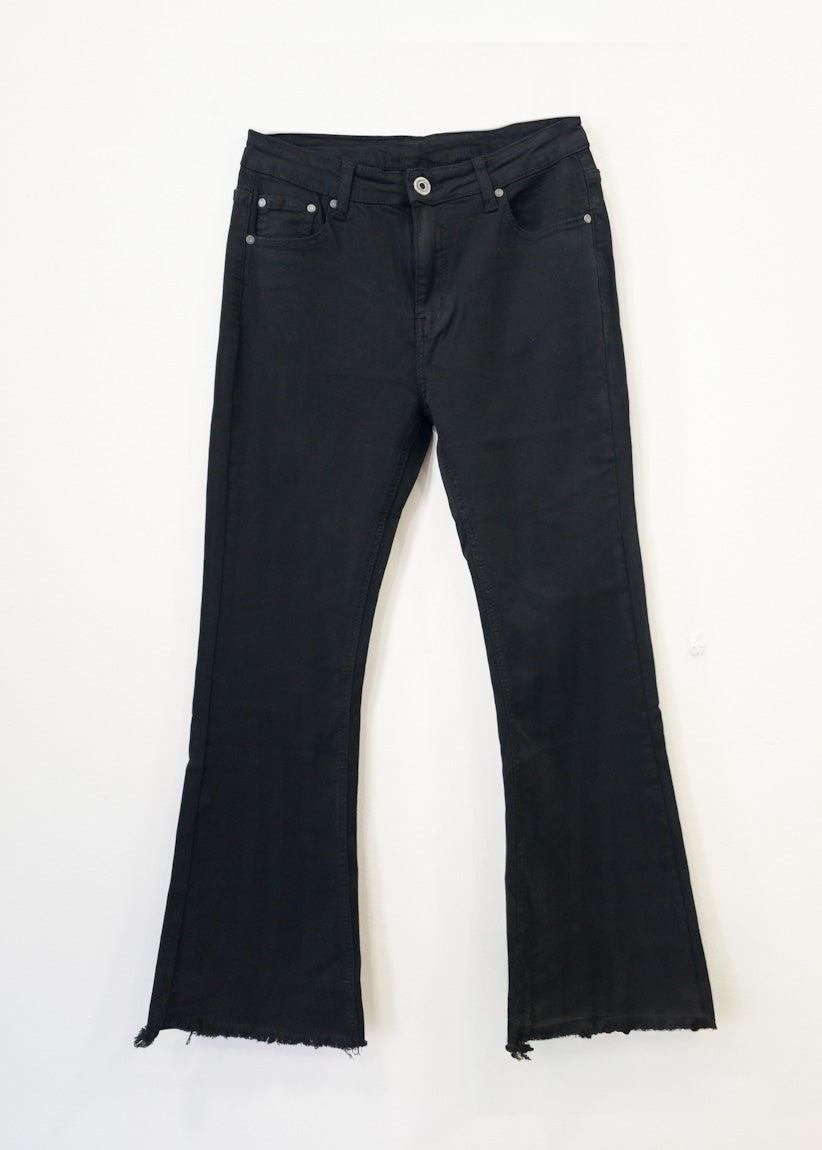 Pantalon negro acampanado Ritual