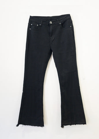 Pantalon negro acampanado Ritual