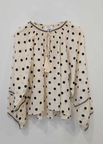 Blusa boho lunares Córdoba