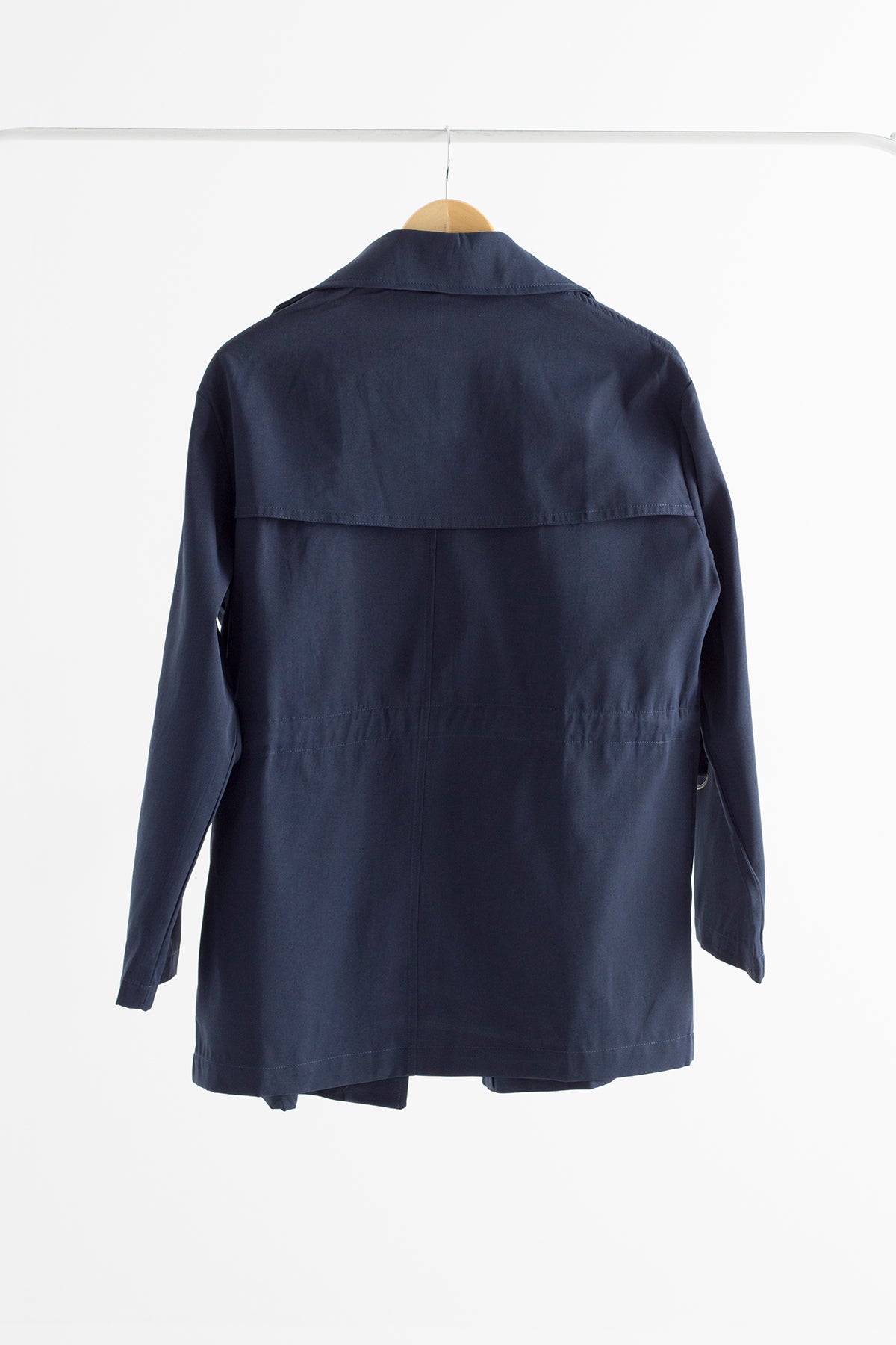 Gabardina azul marino Baro