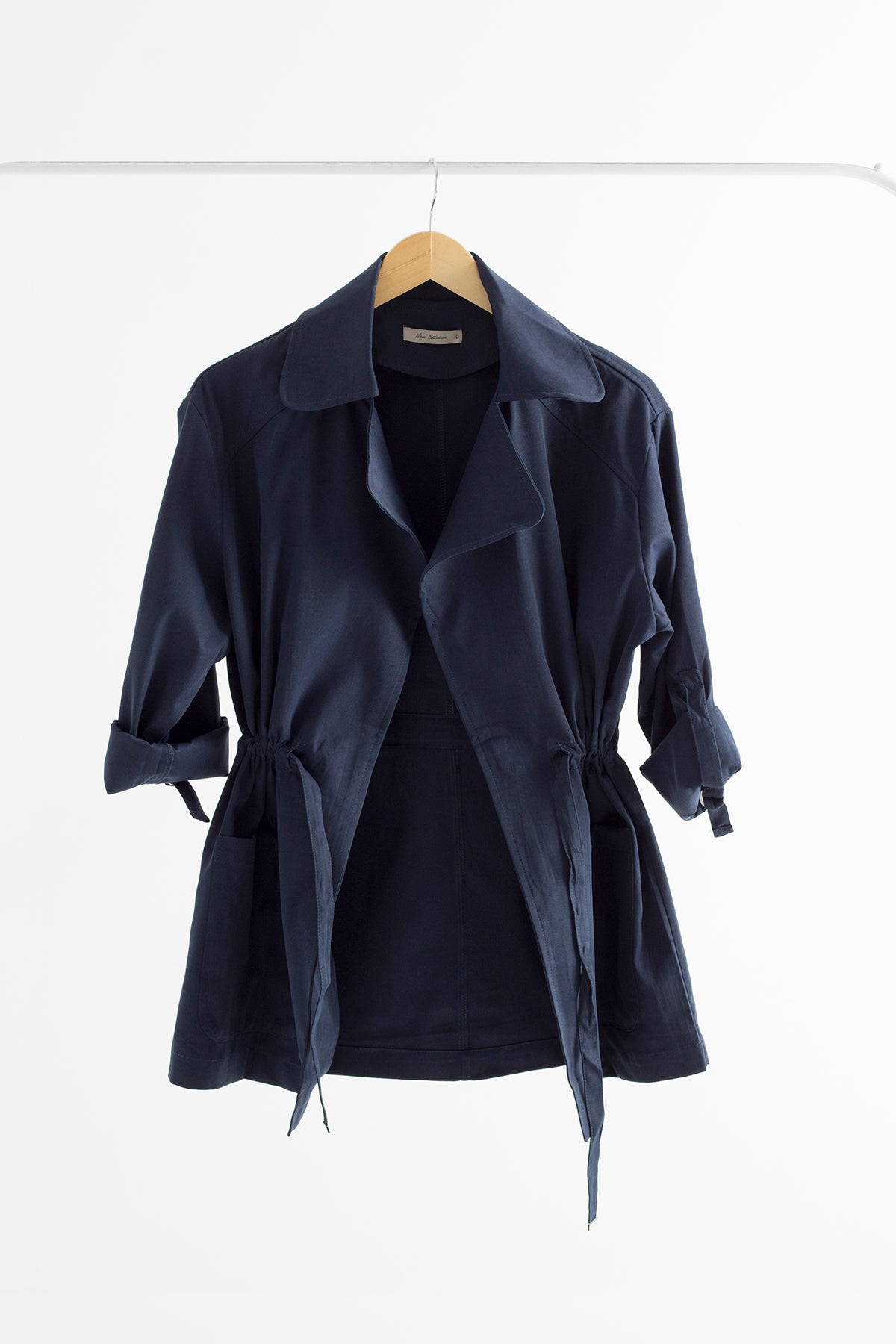 Gabardina azul marino Baro
