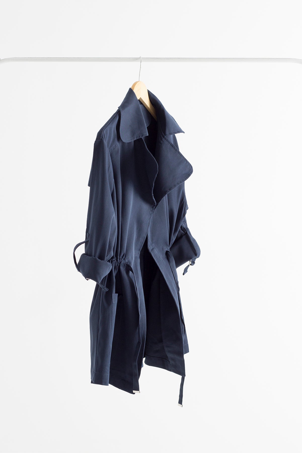 Gabardina azul marino Baro