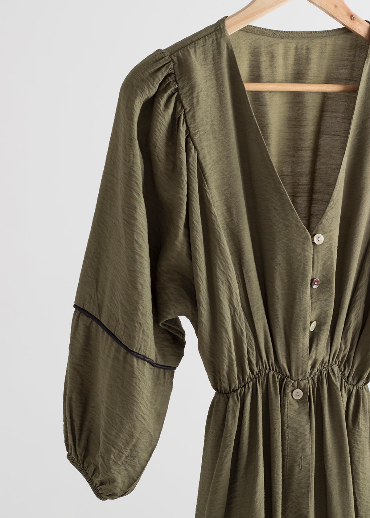 Vestido largo green Essence