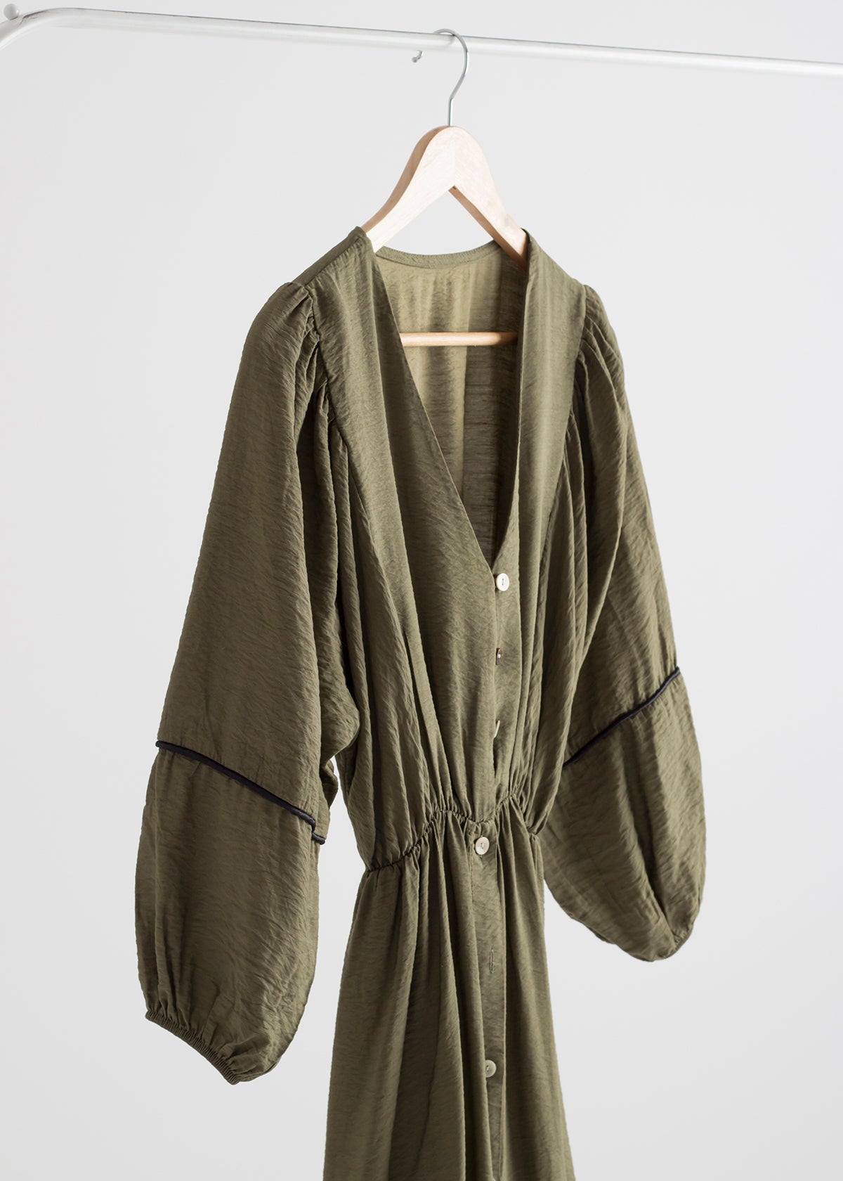 Vestido largo green Essence