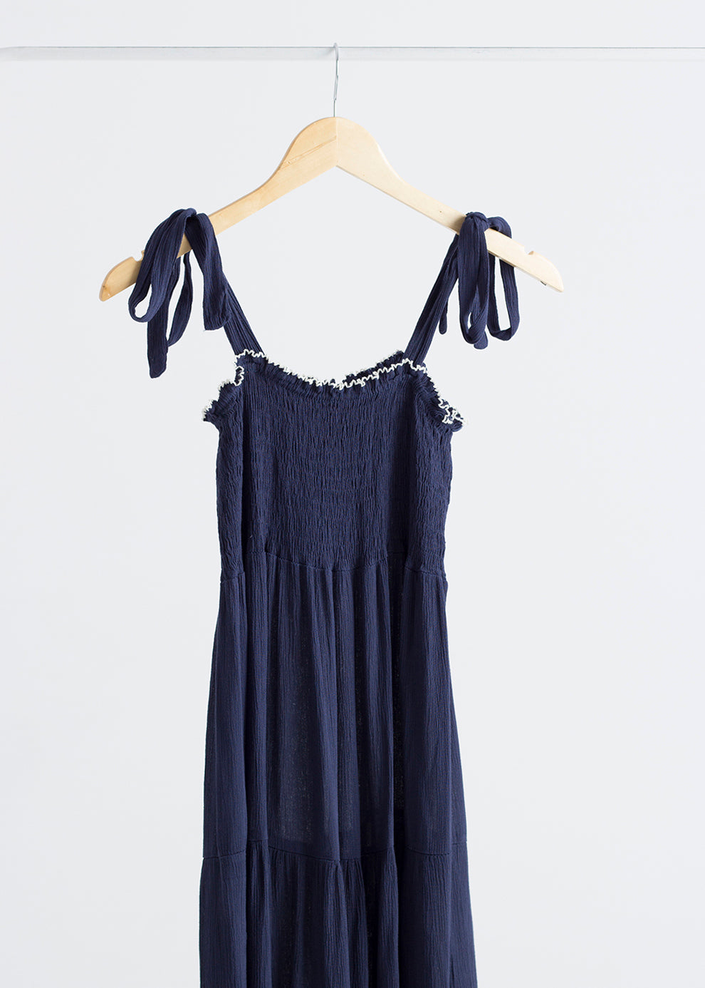 Vestido long Navy Chic