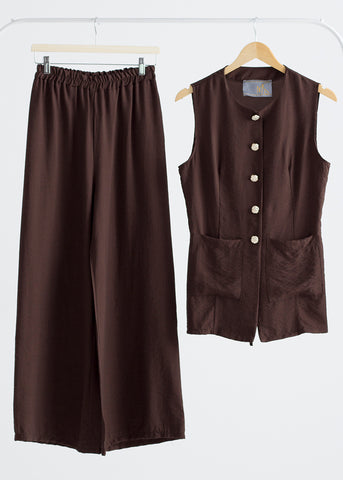 Conjunto chocolate Chic