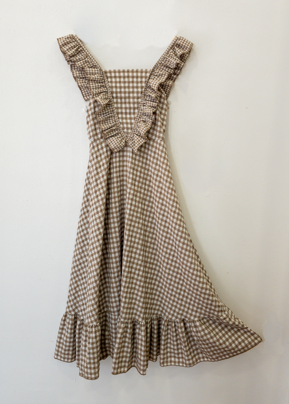 Vestido vichy Rústico