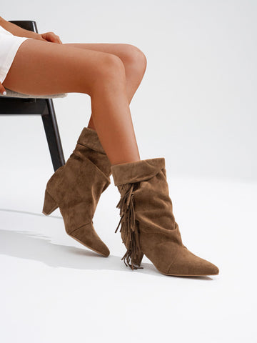 Botas Suede Camel Arizona