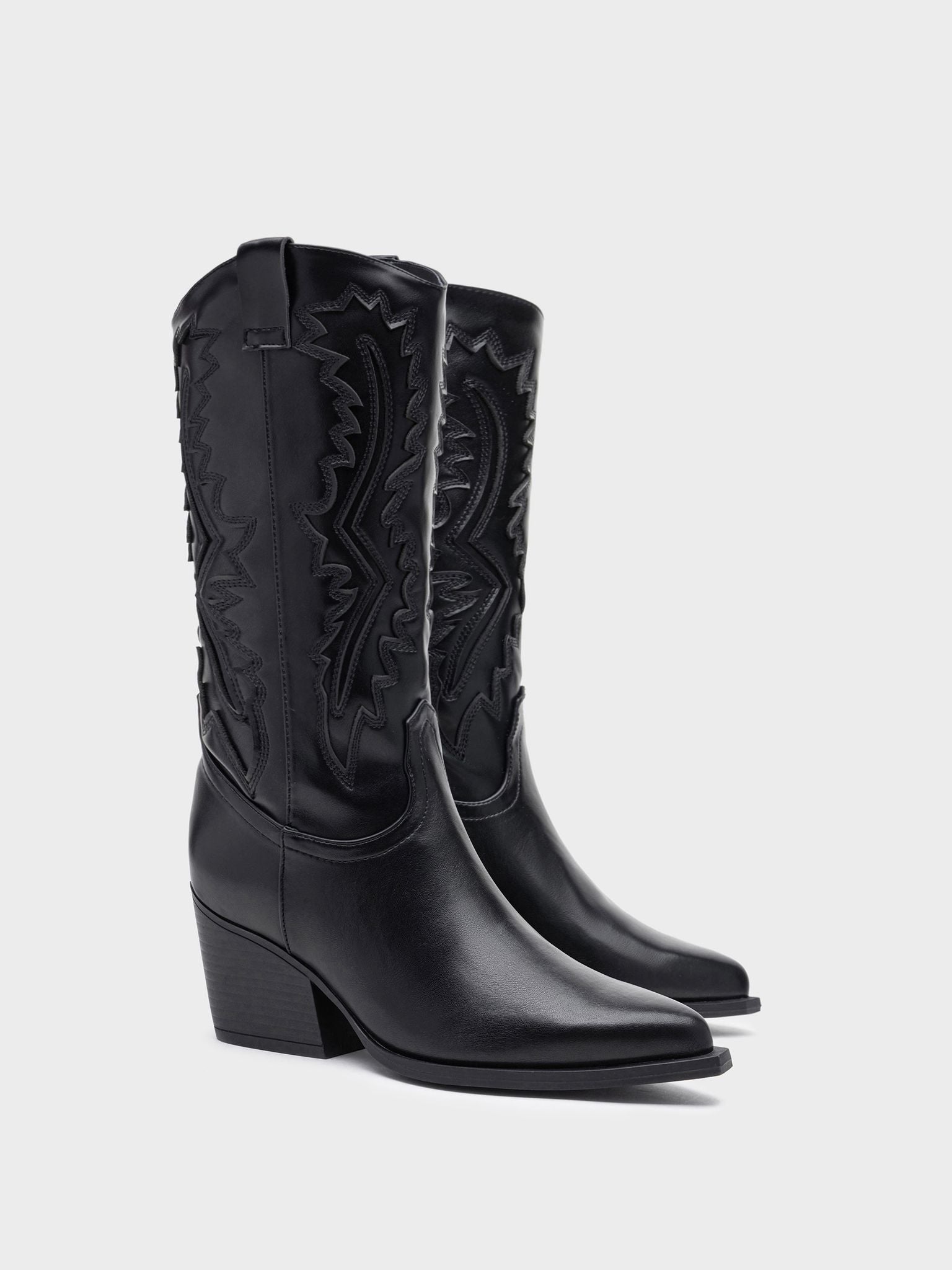 Botas cowboy negras Nevada