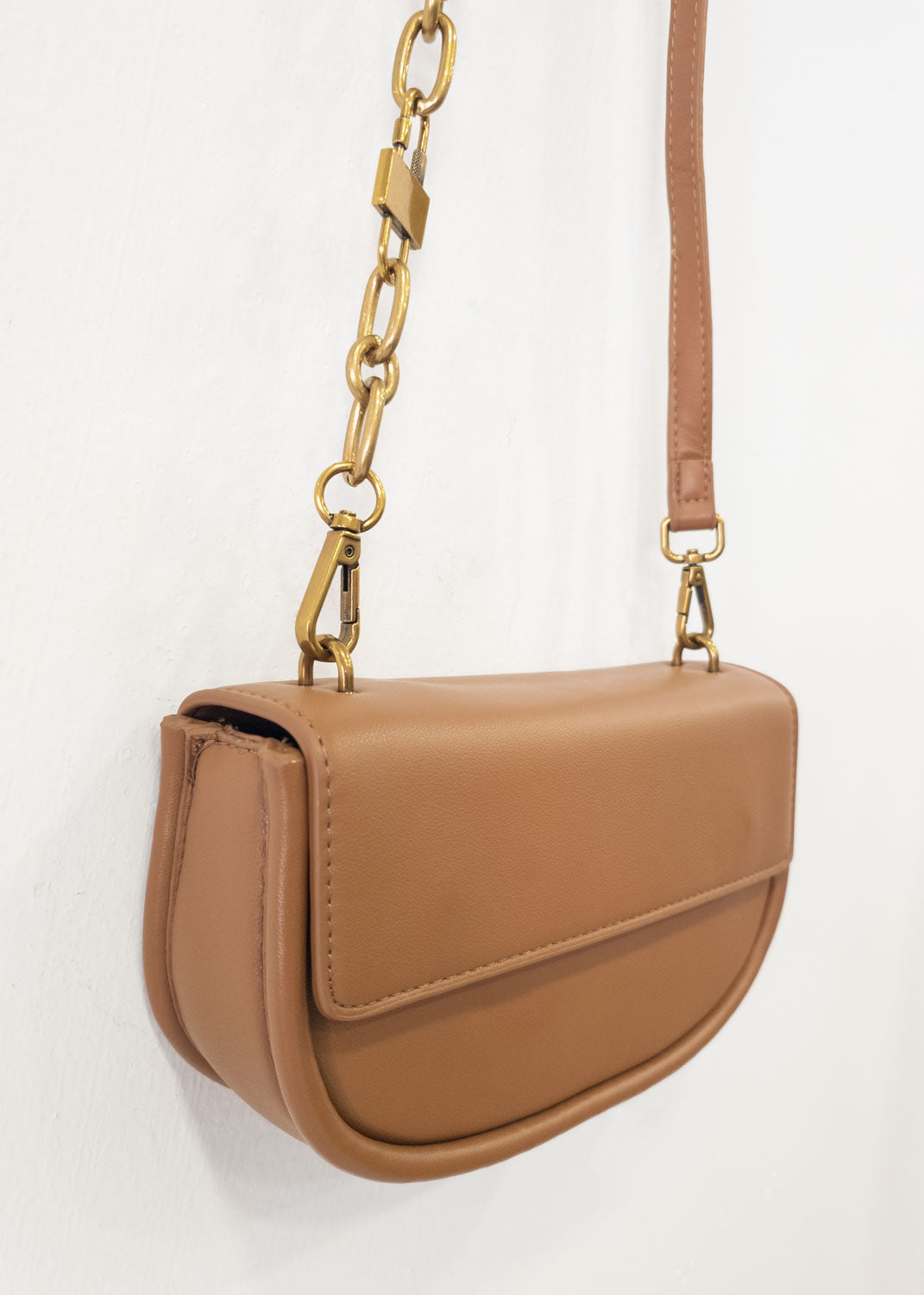 Bolso camel Lauk