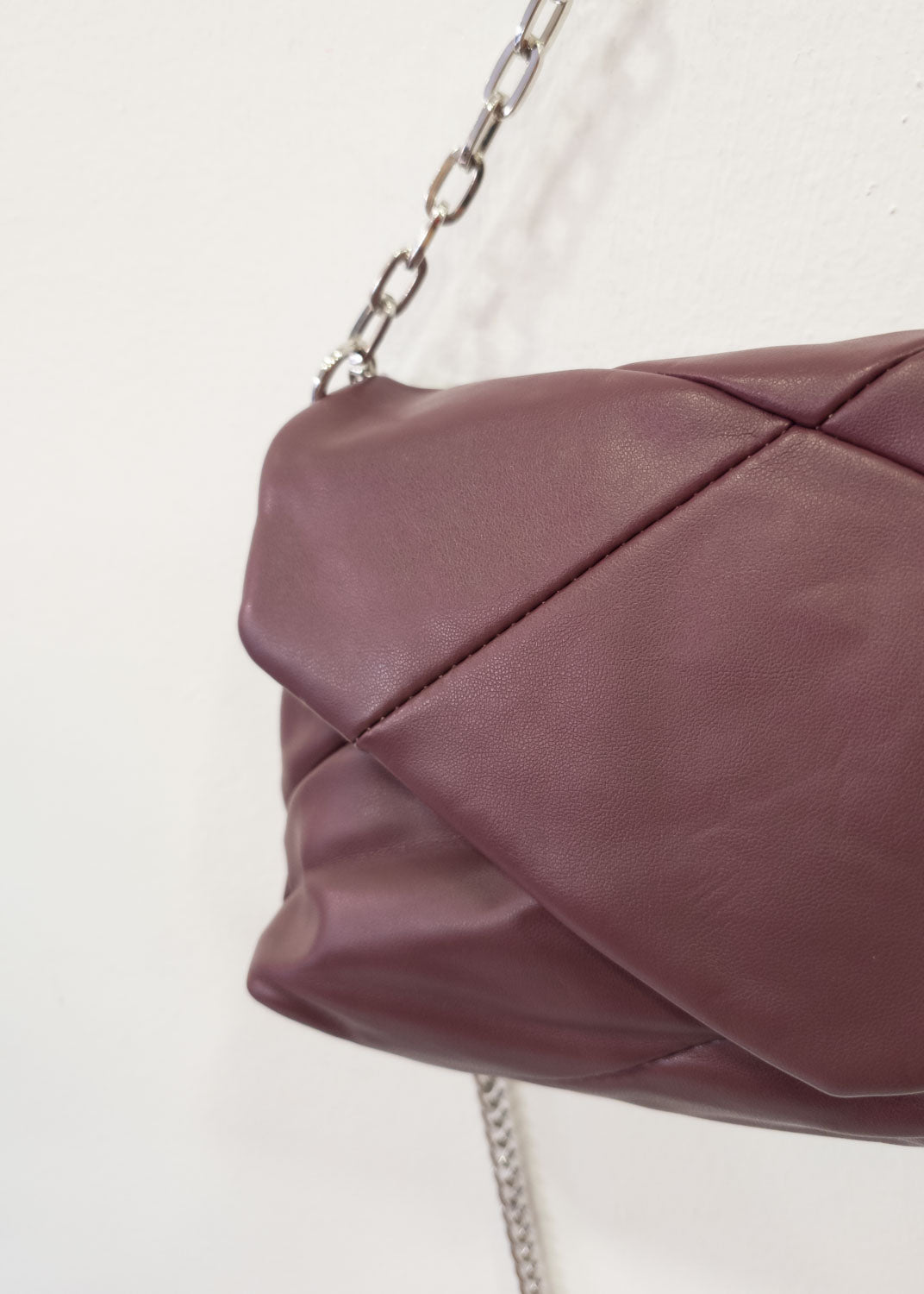 Bolso burgundy Nasta