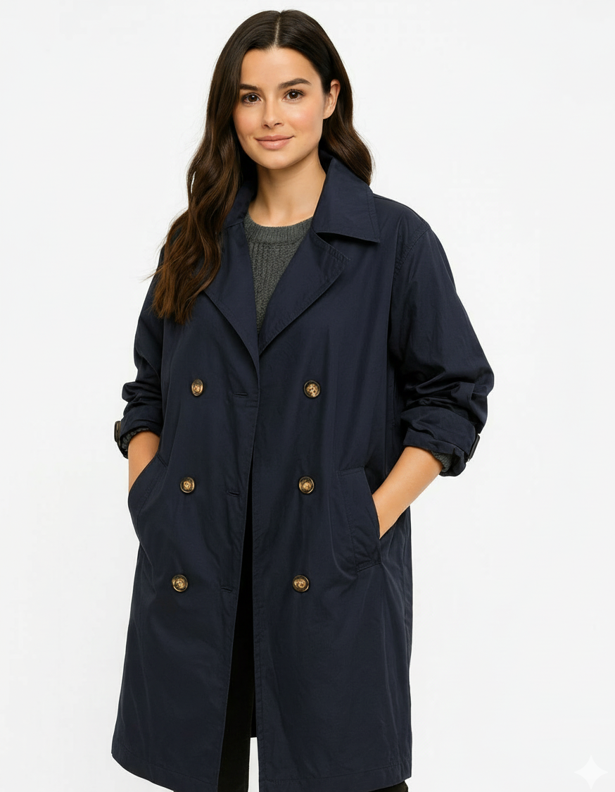 Gabardina Blue Mist