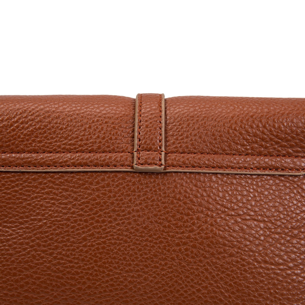 Bolso bandolera Buckle Brown