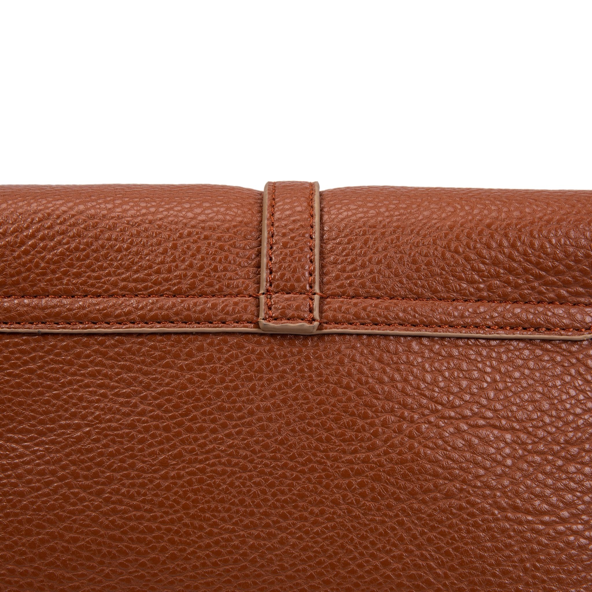 Bolso bandolera Buckle Brown