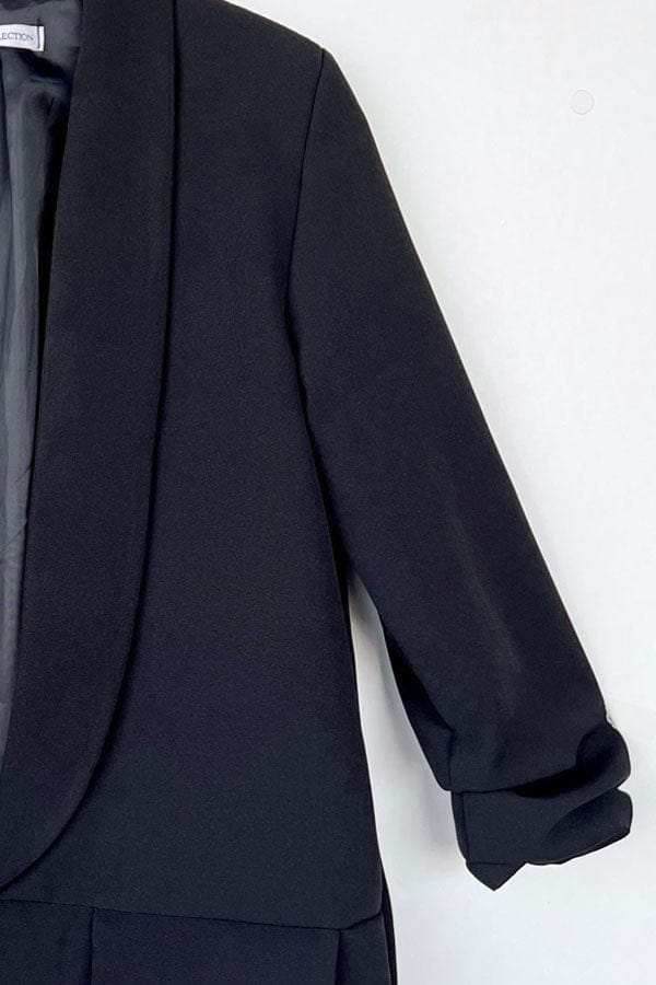 k-guapa Talla única Blazer negra Sáhara