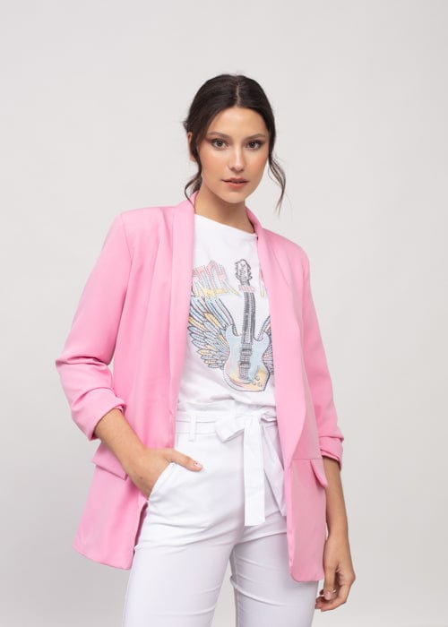 k-guapa Talla única Blazer rosa Sáhara