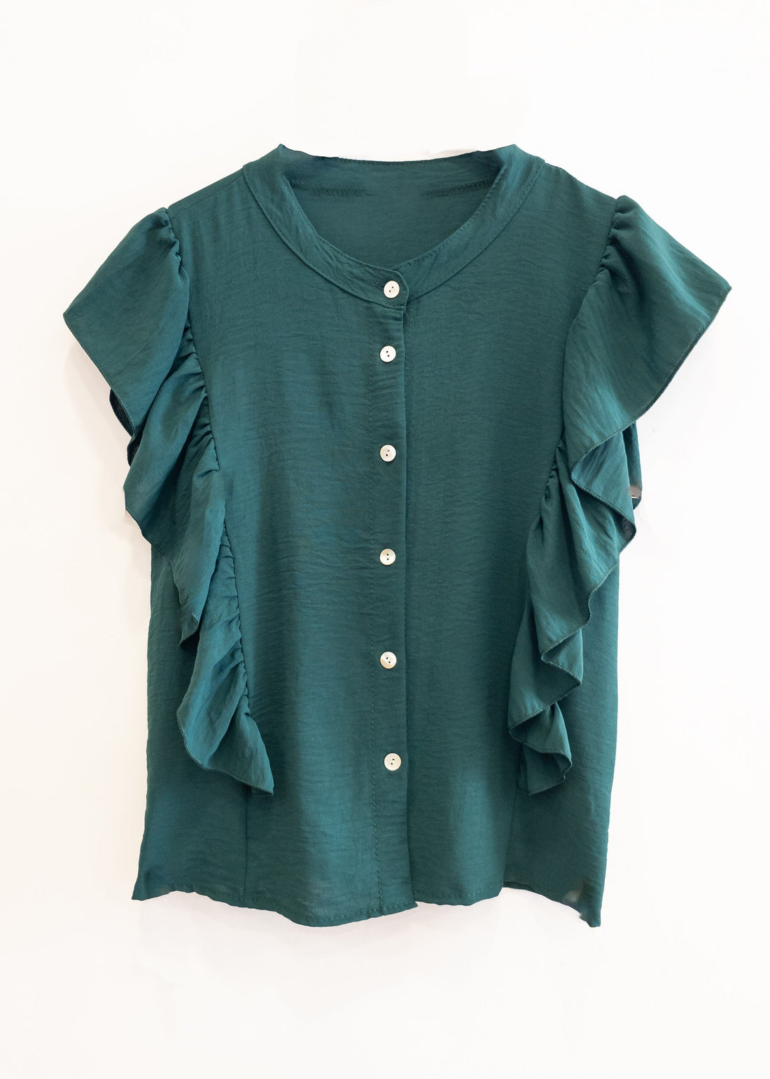 K-GUAPA Talla única Blusa verde Añisclo