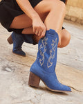 K-GUAPA 37 Botas cowboy denim Hana