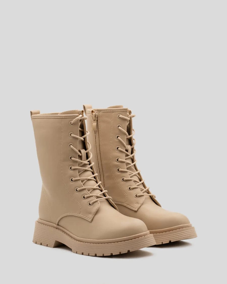 k-guapa Botas militares beige Asta