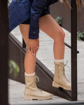 k-guapa Botas militares beige Asta