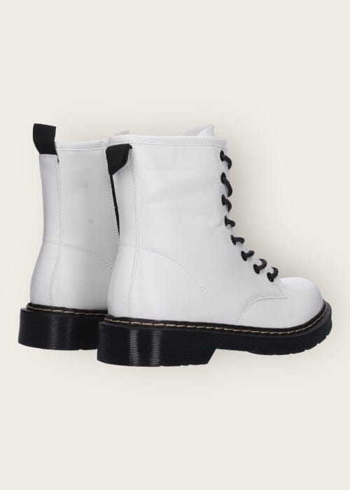 k-guapa 41 Botas militares blancas Calgary