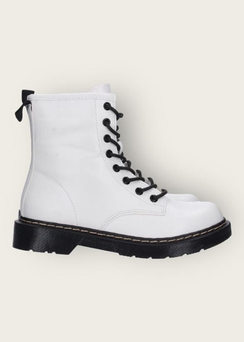 k-guapa 41 Botas militares blancas Calgary