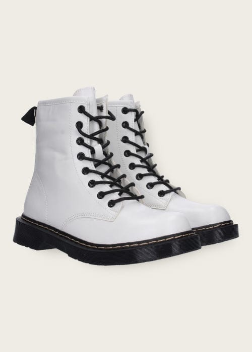 k-guapa 41 Botas militares blancas Calgary