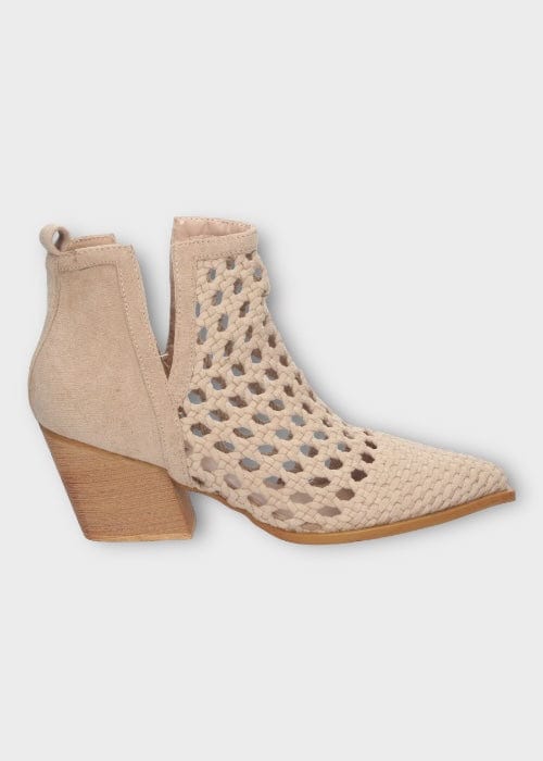 k-guapa Botines calados beige Ander