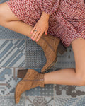 K-GUAPA Botines cowboy camel Flash