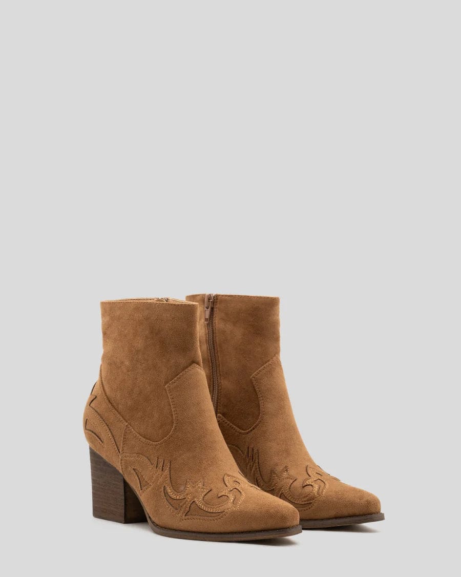 K-GUAPA Botines cowboy camel Flash