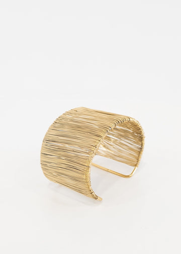 Brazalete dorado Elegancia