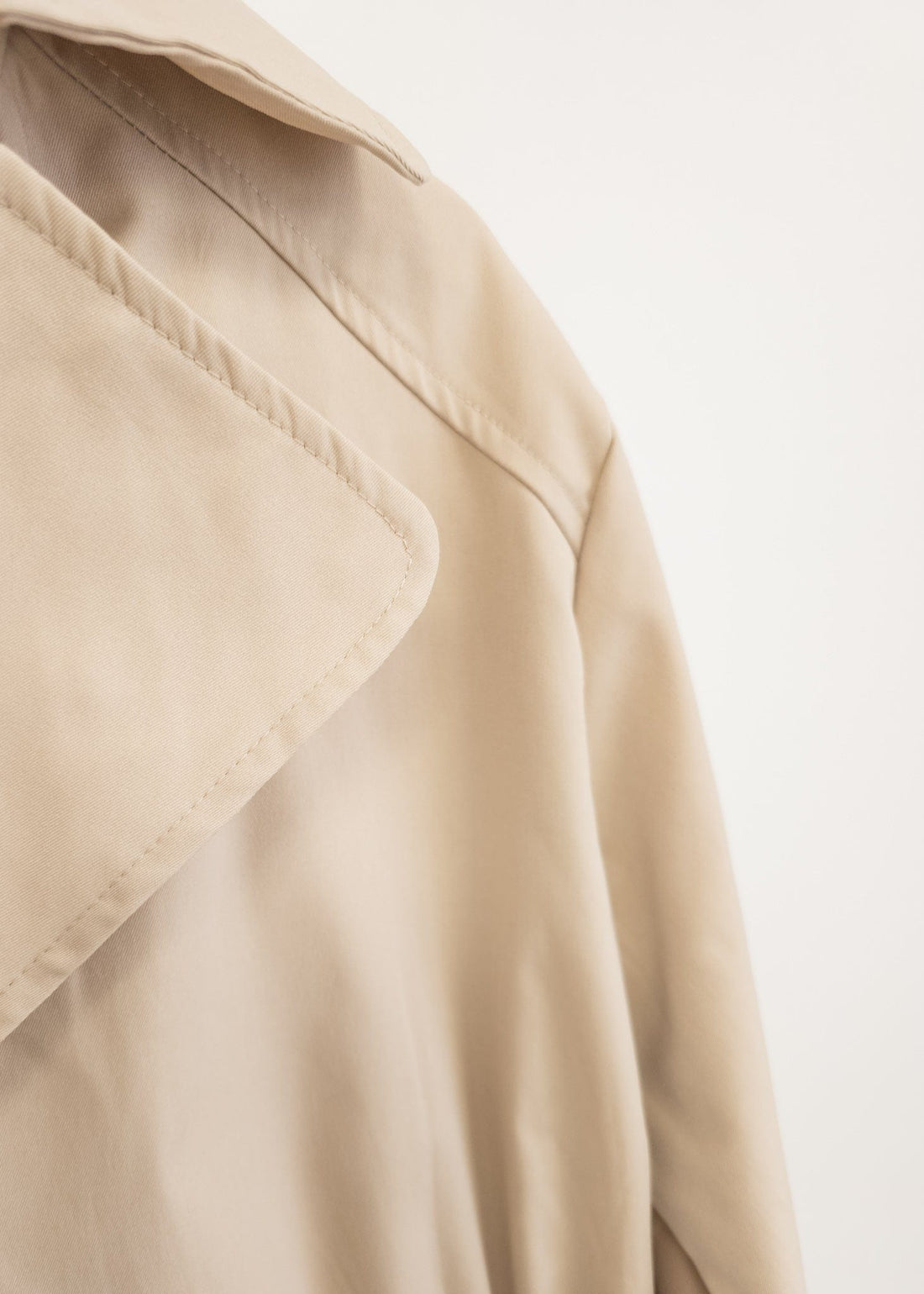 k-guapa Talla única Gabardina sahariana beige Baro